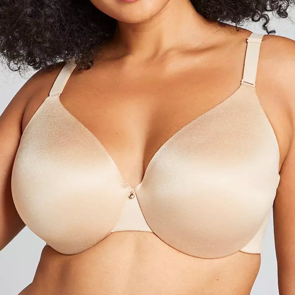 Lane Bryant Cacique Invisible Backsmoother Lightly Lined Full Coverage Bra 48D